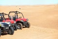 Buggy Car In Desert Safari Royalty Free Stock Photo