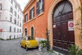 Buggy car parked in the street in Rome Royalty Free Stock Photo