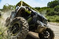 A buggy on an off-road course Royalty Free Stock Photo