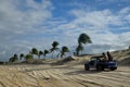 Buggy rider in Natal beach Royalty Free Stock Photo