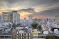 Bugis Junction in Singapore at Sunset Royalty Free Stock Photo