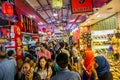 Bugis Street market is a popular tourist destination, and is close to the MRT stop Bugis Station, Singapore. Royalty Free Stock Photo