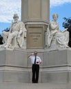 Bugle player saluting at Gettysburg National Cemetery