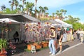 USA, Arizona/Tempe: Booth at Art Festival
