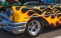 1955 Buick front view. Royalty Free Stock Photo