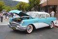 Buick Special 1955 with an open hood