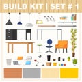 Build kit 1 office furniture