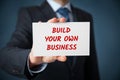 Build your business Royalty Free Stock Photo