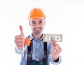 A builder Royalty Free Stock Photo