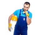 Builder - Construction Worker Royalty Free Stock Photo