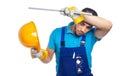 Builder - Construction Worker Royalty Free Stock Photo
