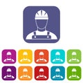 Builder icons set