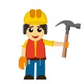 Builder man Royalty Free Stock Photo