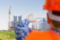 Builder manages the construction of the plant for the agricultural complex