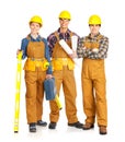 Builder people Royalty Free Stock Photo