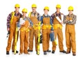 Builder people Royalty Free Stock Photo