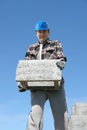 Builder with shuttering block