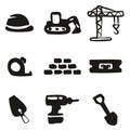 Builders Site Icons Freehand Fill