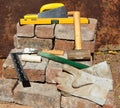 Builders tools Royalty Free Stock Photo