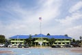 Buildind of Bangbuathong District Office Station in Nonthaburi, Thailand