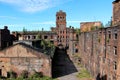 The building of the old abandoned factory Royalty Free Stock Photo