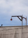 Building activity. Construction site with crane. Royalty Free Stock Photo