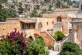 Building of Aghia Triada monastery, located near Chania town, Crete island, Greece Royalty Free Stock Photo