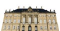 A building in Amalienborg Copenhagen, Denmark isolated on white background Royalty Free Stock Photo