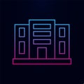 Building appartments nolan icon. Simple thin line, outline vector of real estate icons for ui and ux, website or mobile