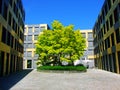 building, architecture, apartment, house, city, home, exterior, residential, street, sky, new, urban, blue, condo, flats, office Royalty Free Stock Photo