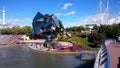 Building architecture at futuroscope