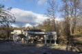 Building around spring of mineral water of town of Hisarya, Plovdiv Region, Bulgaria Royalty Free Stock Photo