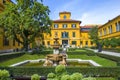 Building of the art museum Lenbachhaus in Munich Royalty Free Stock Photo