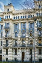 Building in Art Nouveau style, Riga, Latvia Royalty Free Stock Photo