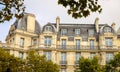 Building in Avenue des Champs Elysees, Paris, France Royalty Free Stock Photo