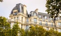 Building in Avenue des Champs Elysees, Paris, France Royalty Free Stock Photo