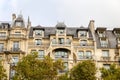 Building in Avenue des Champs Elysees, Paris, France Royalty Free Stock Photo