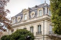 Building in Avenue des Champs Elysees, Paris, France Royalty Free Stock Photo