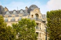 Building in Avenue des Champs Elysees, Paris, France Royalty Free Stock Photo