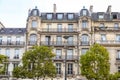 Building in Avenue des Champs Elysees, Paris, France Royalty Free Stock Photo