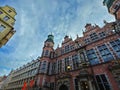 Building beautiful in the centre of Gdansk