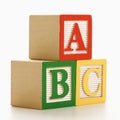 Building blocks. Royalty Free Stock Photo