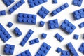 Building Blocks Similar To Legos Blue