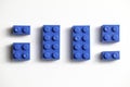 Building Blocks Similar To Legos Blue