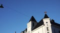 Building with Blue Sky in Bergen, Norway