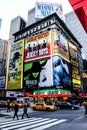 Broadway Billboards Royalty Free Stock Photo