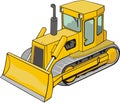 Building bulldozer