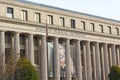 The building of Bureau of Engraving and Printing in Washington DC, USA. U.S. Royalty Free Stock Photo