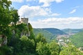 Building of the Burg Lichtenstein in Austria Royalty Free Stock Photo