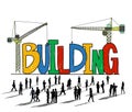 Building Business Strategy Stability Success Concept Royalty Free Stock Photo